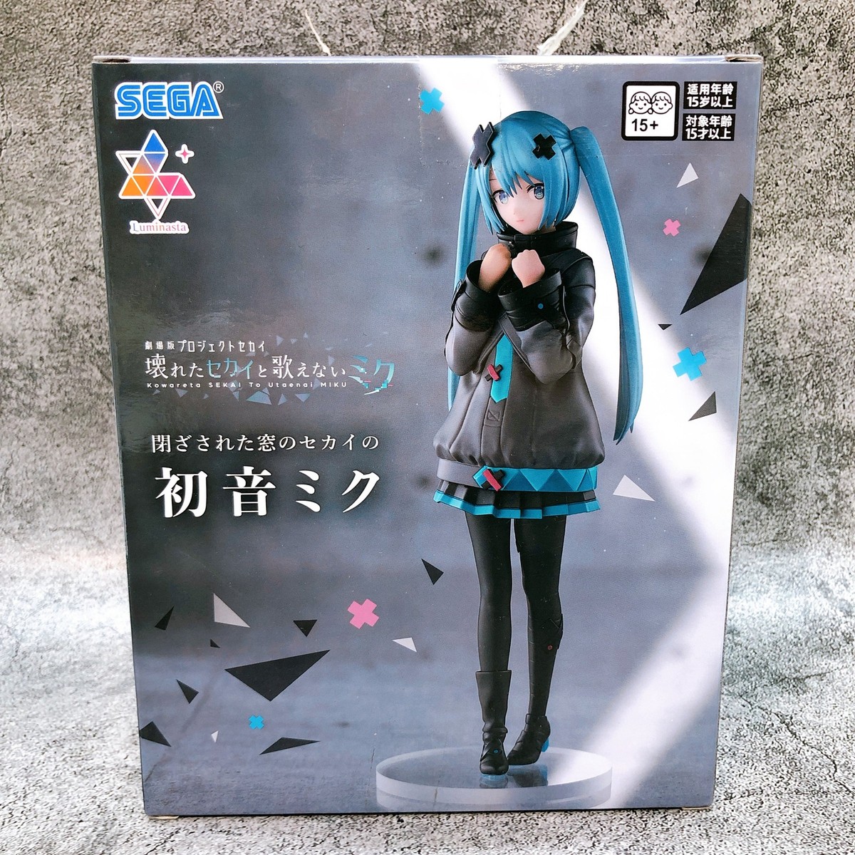 Hatsune Miku Luminasta Figure Kowareta Sekai Colorful Stage SEGA