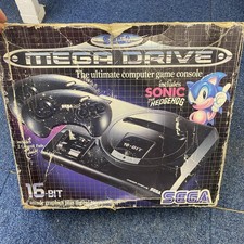 SEGA Mega Drive MK1 Console: Boxed With 2 controllers and Manual - TESTED