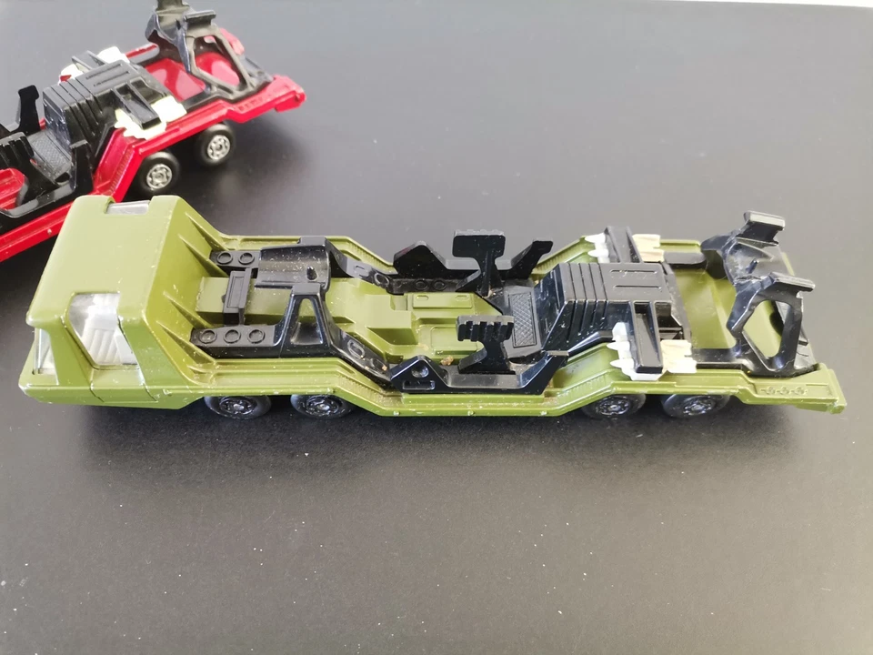 MATCHBOX SUPER KINGS K-114 TRANSPORTER LOTTO 2 PEZZI - Immagine 4 di 4