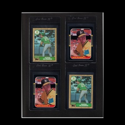 Mark McGwire Vintage Rookie 20 Card Lot 1987 - 1991 Topps / Donruss Rated Rookie