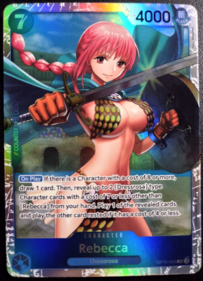 Carte One Piece Royal Blood OP10-058 : Rebecca | C.P.C – CPC - Cartes Pokémon, One Piece & Yu-Gi-Oh Carte One Piece Royal Blood OP10-058 : Rebecca | C.P.C – CPC - Cartes Pokémon, One Piece & Yu-Gi-Oh