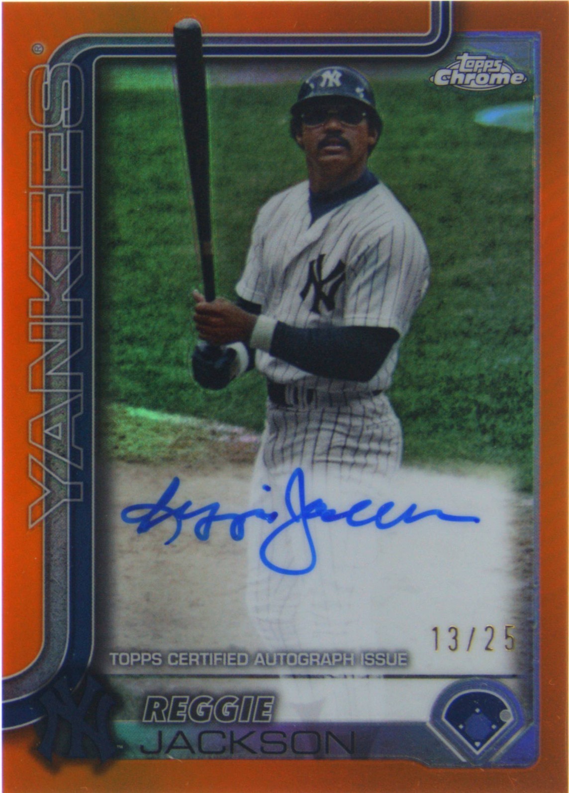 2025 Topps Chrome Update Series - Chrome Legend Autographs Reggie 