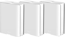 ASUS - ZenWiFi BE30000 Quad-Band Mesh Wi-Fi 7 System 3-Pack - White