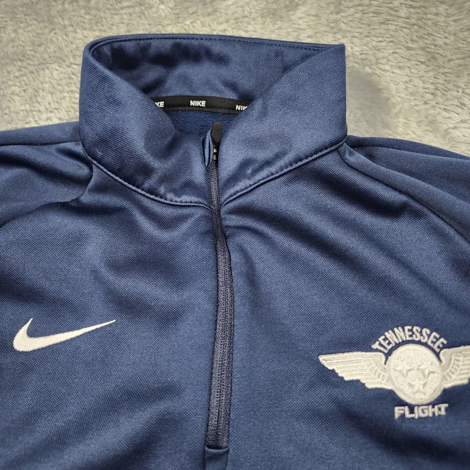Tennessee Flight Shirt Mens Small Blue Nike Dri Fit Pullover Basketball NCAA thumbnail 4