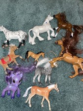 Lot Of 9 Horse Figures /Toys