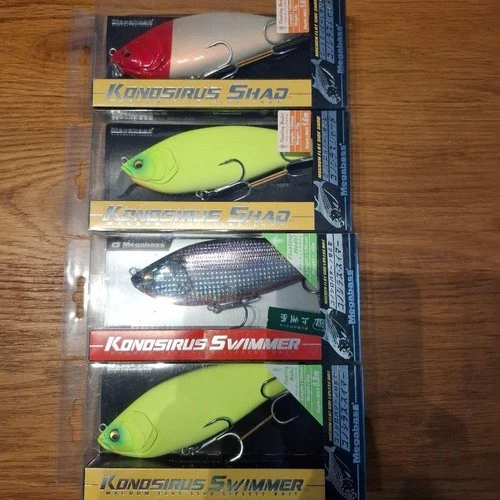 Konoshira Shad Swimmer Megabass  Lure
