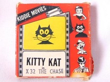 Vintage ATLAS FILMS Kiddie Movies KITTY KAT The Chase 8mm Film UNTESTED