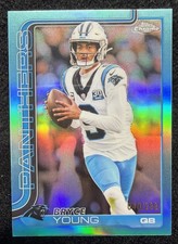 2025 Topps Chrome NFL Bryce Young /299 Color Match