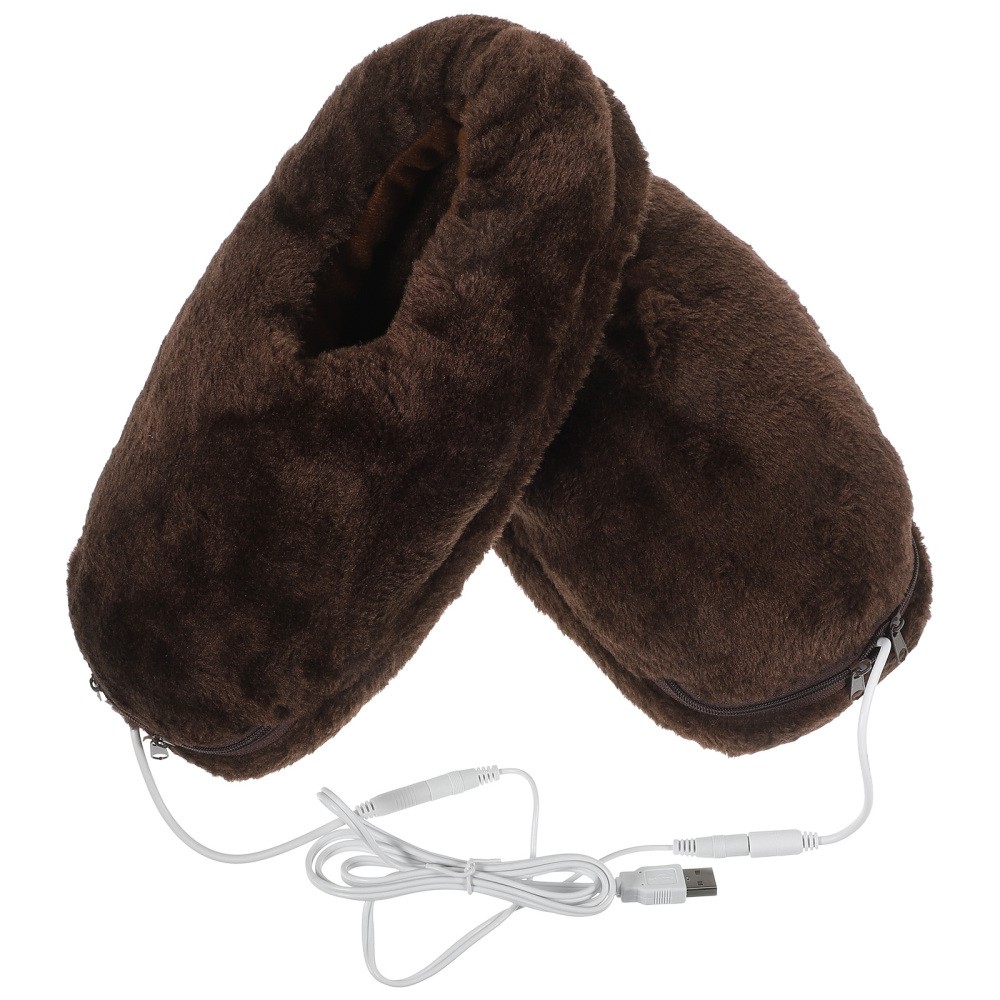 APL Men's Footwear Scarpe Riscaldanti Elettriche Donna USB Pantofole Peluche