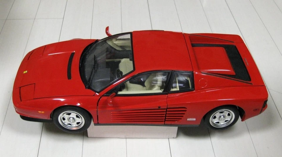 Kit Modelo Rojo Pocher 1/8 Ferrari Testarossa Cupé Acabado Raro De Colección Italia Foto 3 de 4