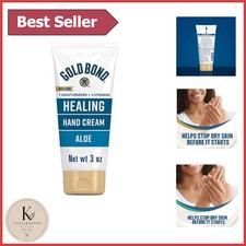 Non-Greasy Aloe Hand Cream, 3 Oz Tube - Nourishing Hydration for All Skin Types