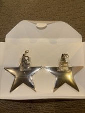 NEW Valentino Phone/ Keychain Charm Set Of 2 Gold New In Box