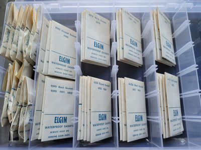 NOS Genuine Elgin Crystals and Gaskets multiple variations pick one