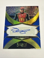 2025 SELECT RACING JAMIE MCMURRAY LEGENDARY SIGNATURES AUTO BLUE /99 NASCAR