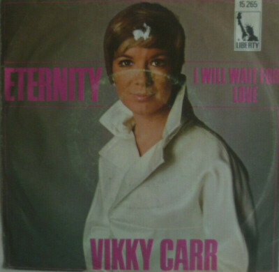 7'' 1969 KULT & RARE IN VG++ ! VIKKY CARR :Eternity