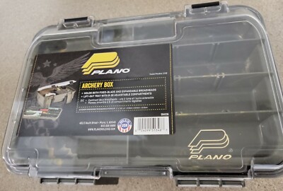 Plano Guide Series Angled Tackle System 3700 Organizzatore per attrezzi da pesca, portatile per attrezzi, Piccole parti, Vassoi rimovibili, Pesca, Perline, Scuola, Forniture per ufficio