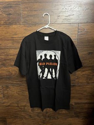 Vintage Mad Parade T-shirt - LA Punk Band Mad Parade Shirt L | eBay