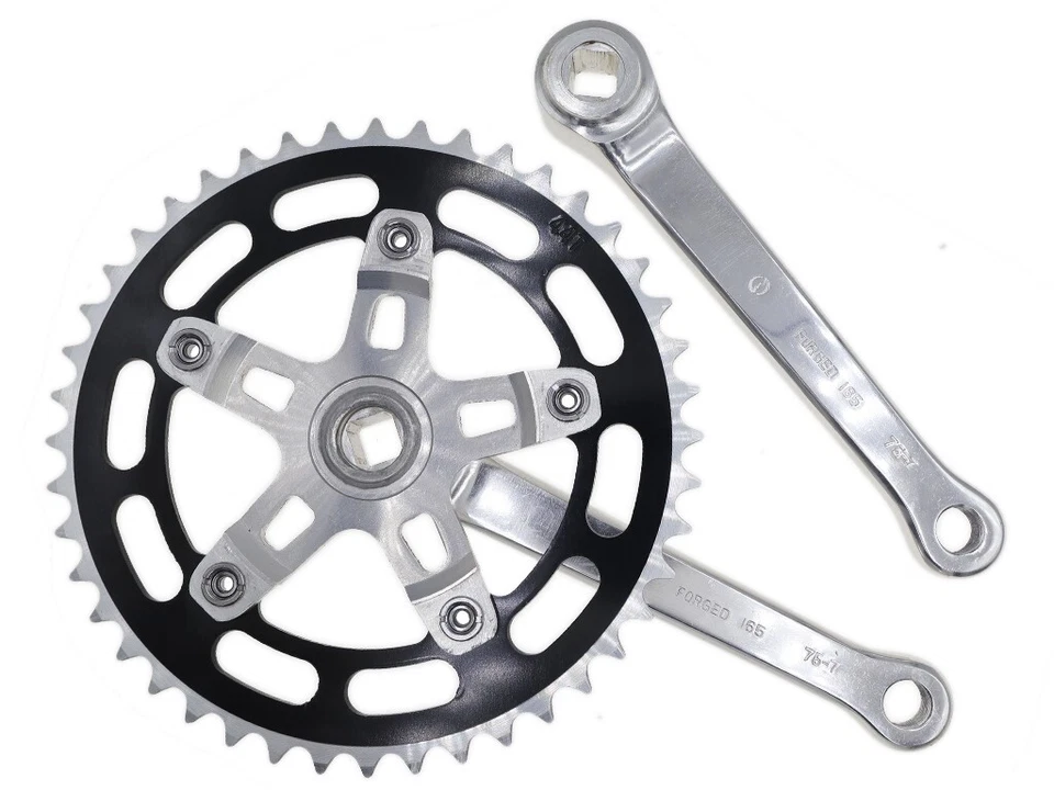 Bielas vintage Sugino maxy Old School BMX 110 mm con plato 44t 165 mm-B Foto 2 de 4