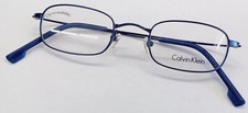 Originale CALVIN KLEIN 188 528 eyeglasses NEW metal BLUE 46--21-145 VINTAGE
