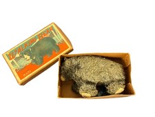 Antique Asuhi Mark Walking Bear Wind-up Toy Occupied Japan A3-15