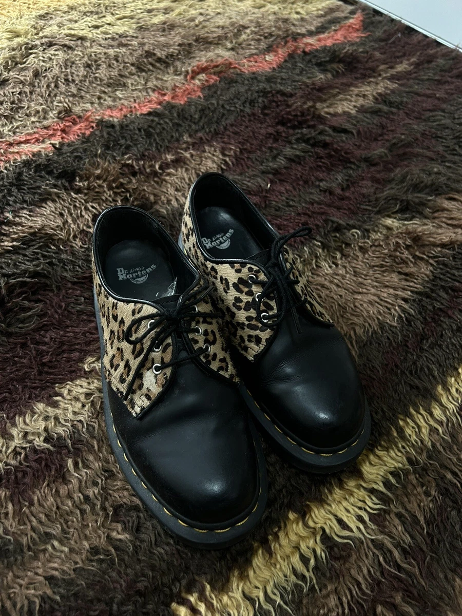 Dr. Martens Animal Print Oxford Comfort Shoes for Women for sale