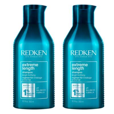 Redken Extreme Length Shampoo 2x 300 ml