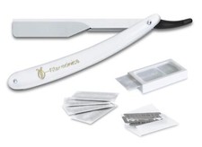 Filarmonica Rasoio da barbiere con dispenser di lame, set da parrucchiere profes