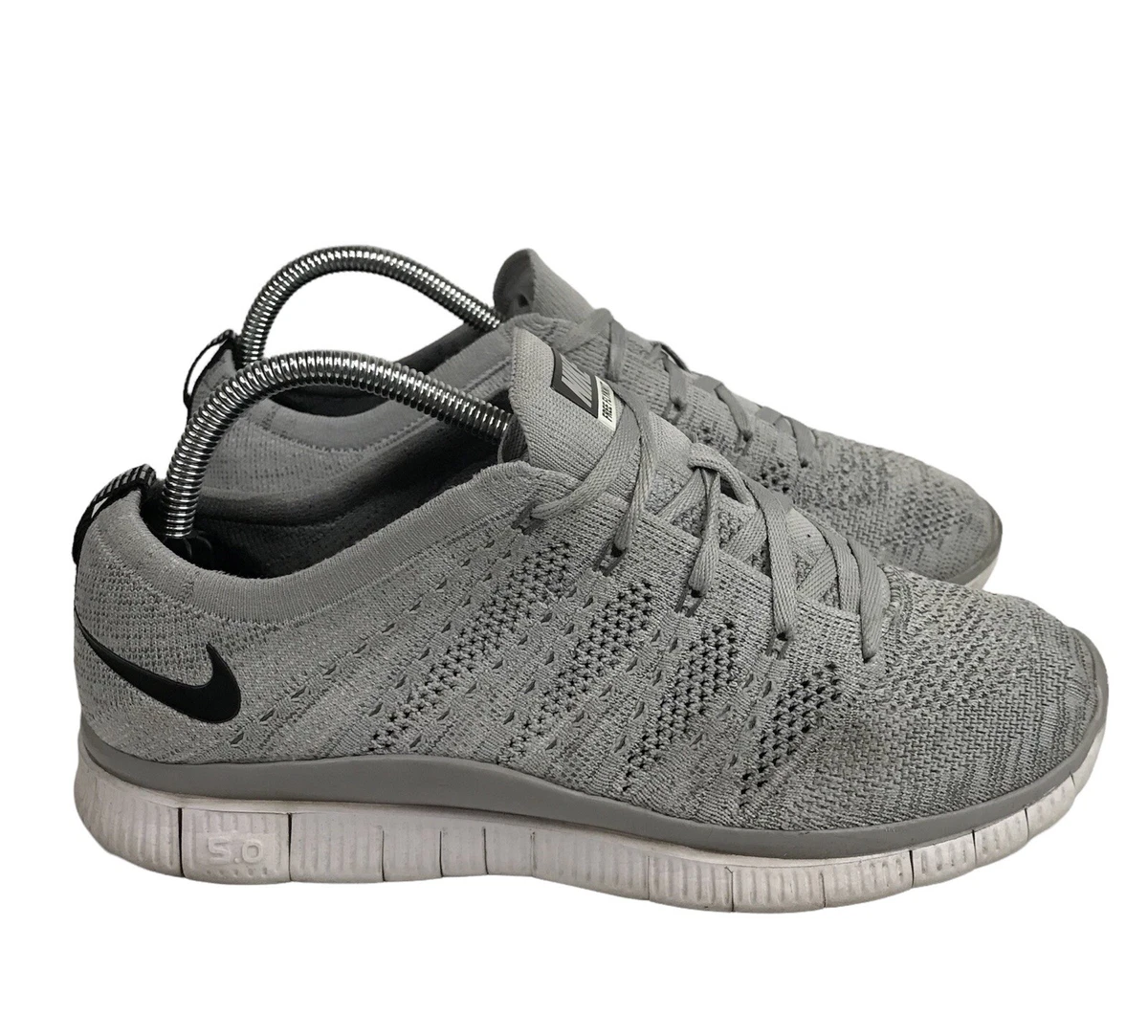 Denk vooruit Ultieme Meer dan wat dan ook Nike Free Flyknit NSW 599459-002 trainer racer Gray Wolf Men's Size 7.5  Running | eBay