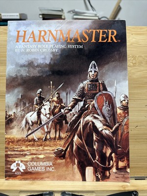 HarnMaster Columbia Games 1984 Color Maps RPG