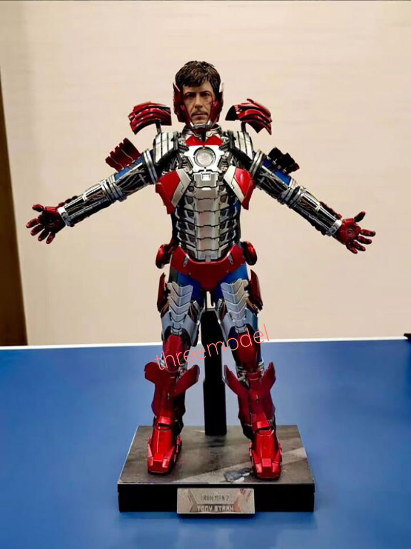 IRON MAN 3 - Mark XXV Striker 1/6 Action Figure 12 Hot Toys MMS277