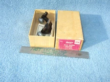 LUFKIN HALF-ROUND HOLDER 32K  VINTAGE OLD USED MACHINIST INSPECTION JIG-GRINDER