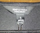 Ladies 1 piece black jumper/romper. sleeveless,v-neck by SIMPLY VERA NWT size SM — photo 3