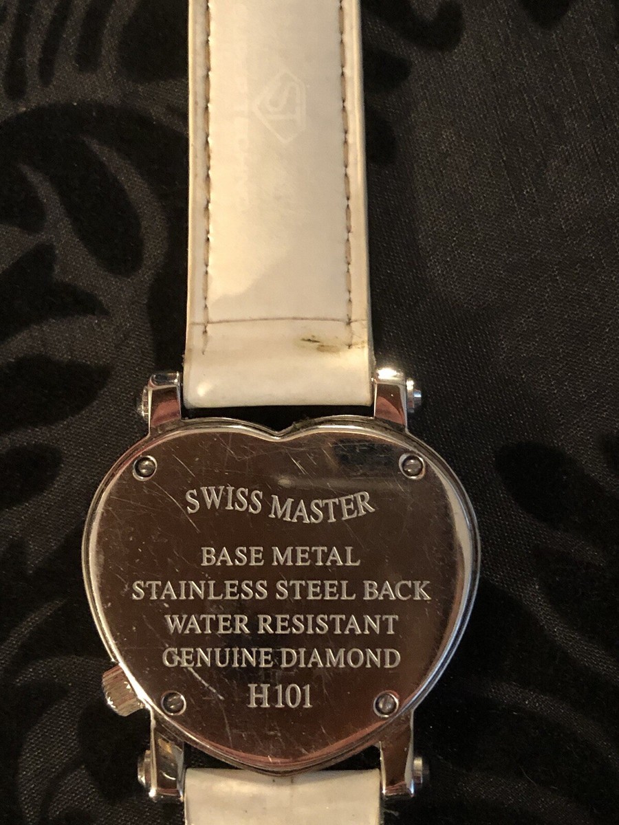 SWISS MASTER HEART SHAPED DIAMOND WATCH Swiss Master Women main image 4