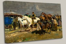 Sir Alfred Munnings The Coming Storm, 1910. Wall Art Picture Print