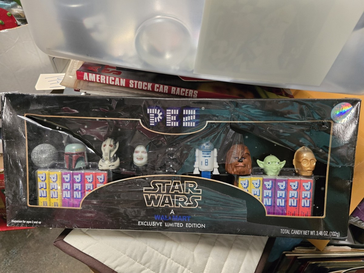 2005 PEZ / STAR WARS 9 Character collectors Set New but package