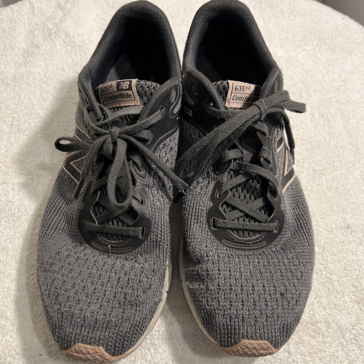 Darkセット New Balance Shoes Womens 9 V2 Lightweight Running Sneakers Gray