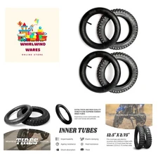 2 Set 12.5" x 2.75" Scooter Replacement Tires and Inner Tubes - Tires and Inn...