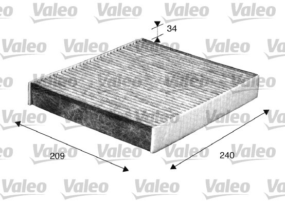 Valeo 698883 Innenraumfilter Pollenfilter FüR Ford-image