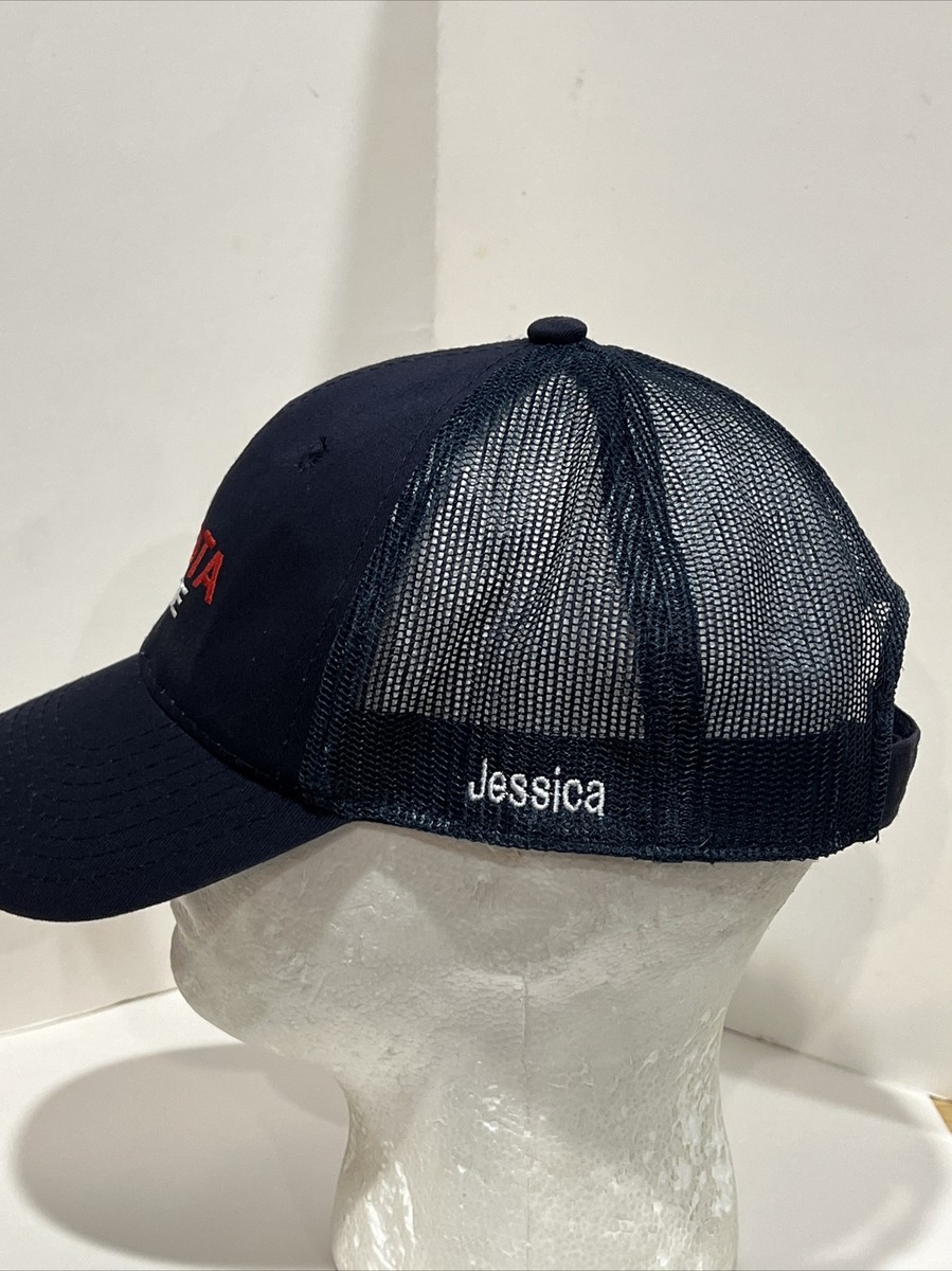 Toyota Bodine Aluminum Auto parts Blue Jessica Mesh Baseball Cap