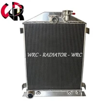 Full Aluminum Radiator For 1932 Ford Hiboy HI-BOY Chopped Ford Engine 1932 AT/MT