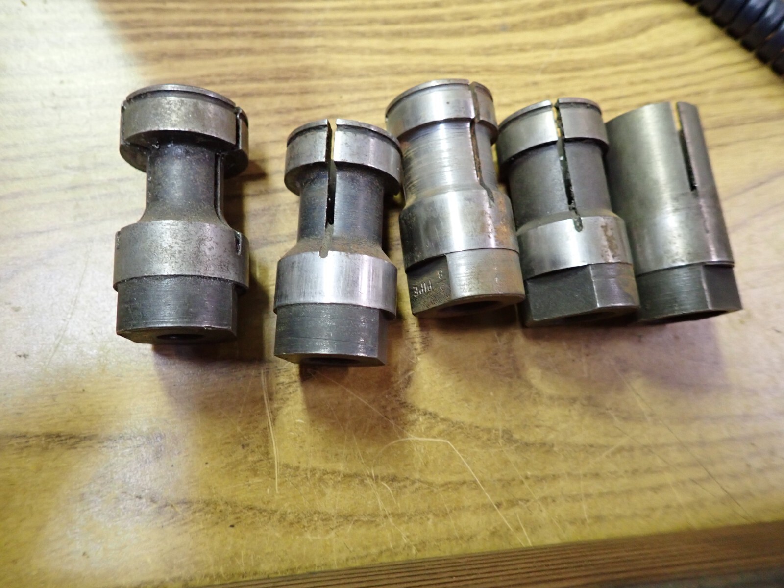 PROCUNIER TYPE F TAP COLLET SET FOR PIPE TAPS NPT