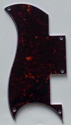 For Fit Epiphone SG Special Style Guitar Pickguard 4 Ply Brown Tortoise