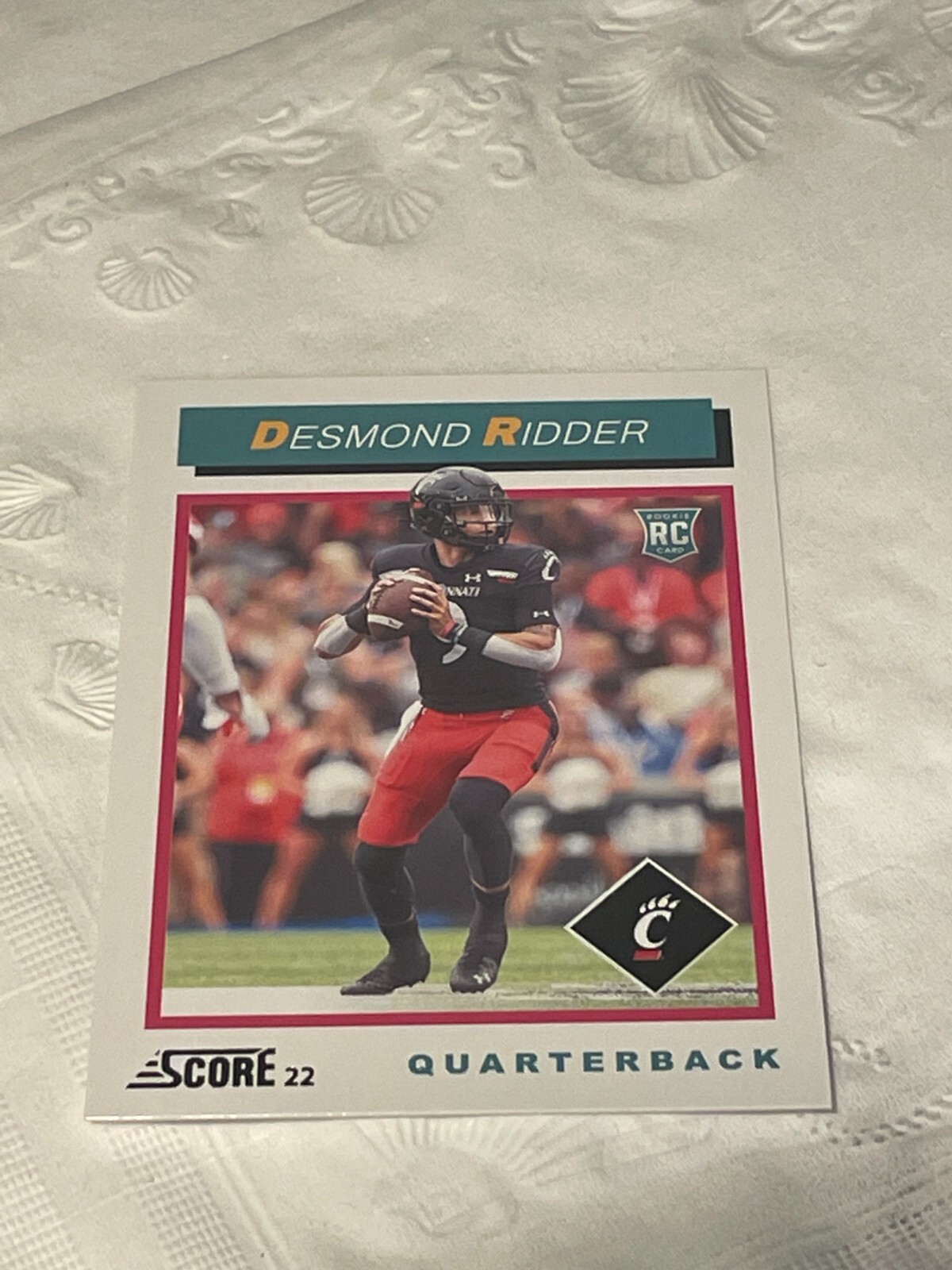 DESMOND RIDDER ROOKIE THROWBACK 2022 Panini Score Atlanta Falcons MINT ...
