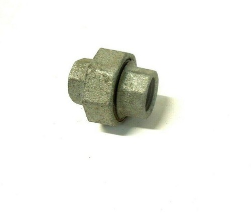 1/4" 150 Threaded (NPT) Union Galvanized Malleable Iron Pipe Fitting MI040241G