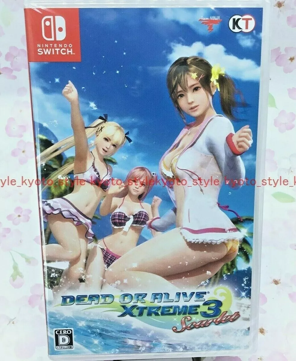 NEW Nintendo Switch DEAD OR ALIVE Xtreme 3 Scarlet 14588 JAPAN IMPORT