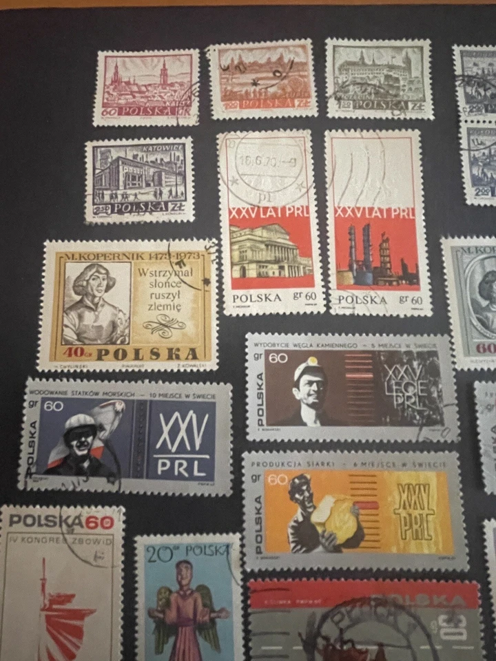 Poland 1960,1969 Used And CTO 23 Stamps And 1 Block Of 2 , VF /XF , See Photos - Image 2 of 4