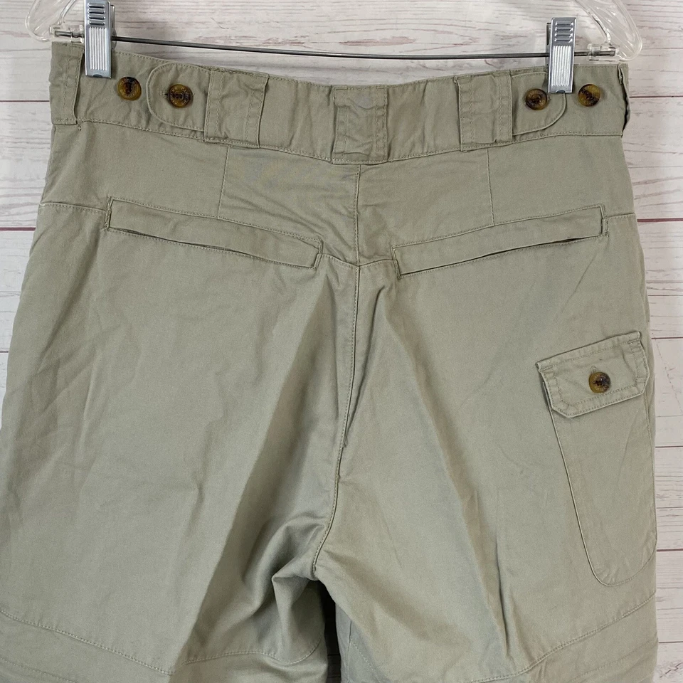 Pantalones convertibles utilitarios Cabela's Outdoor Gear para hombre talla 32 algodón caqui 32x31 Foto 4 de 4