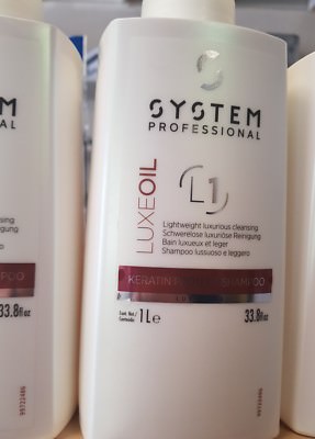 Wella System Professional  Luxecode Luxeoil Keratin  Shampoo 1000ml