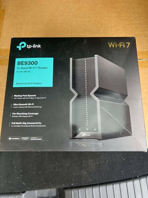TP-Link Tri-Band BE9300 WiFi 7 Router Archer 