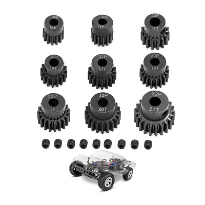 0,8M 5mm Motor Zahnrad für TRAXXAS 1/10 SUMMIT E-REVO SLASH Short Course Truck